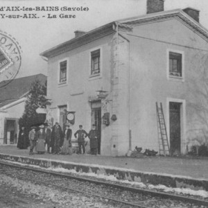 La gare de Grésy sur Aix.