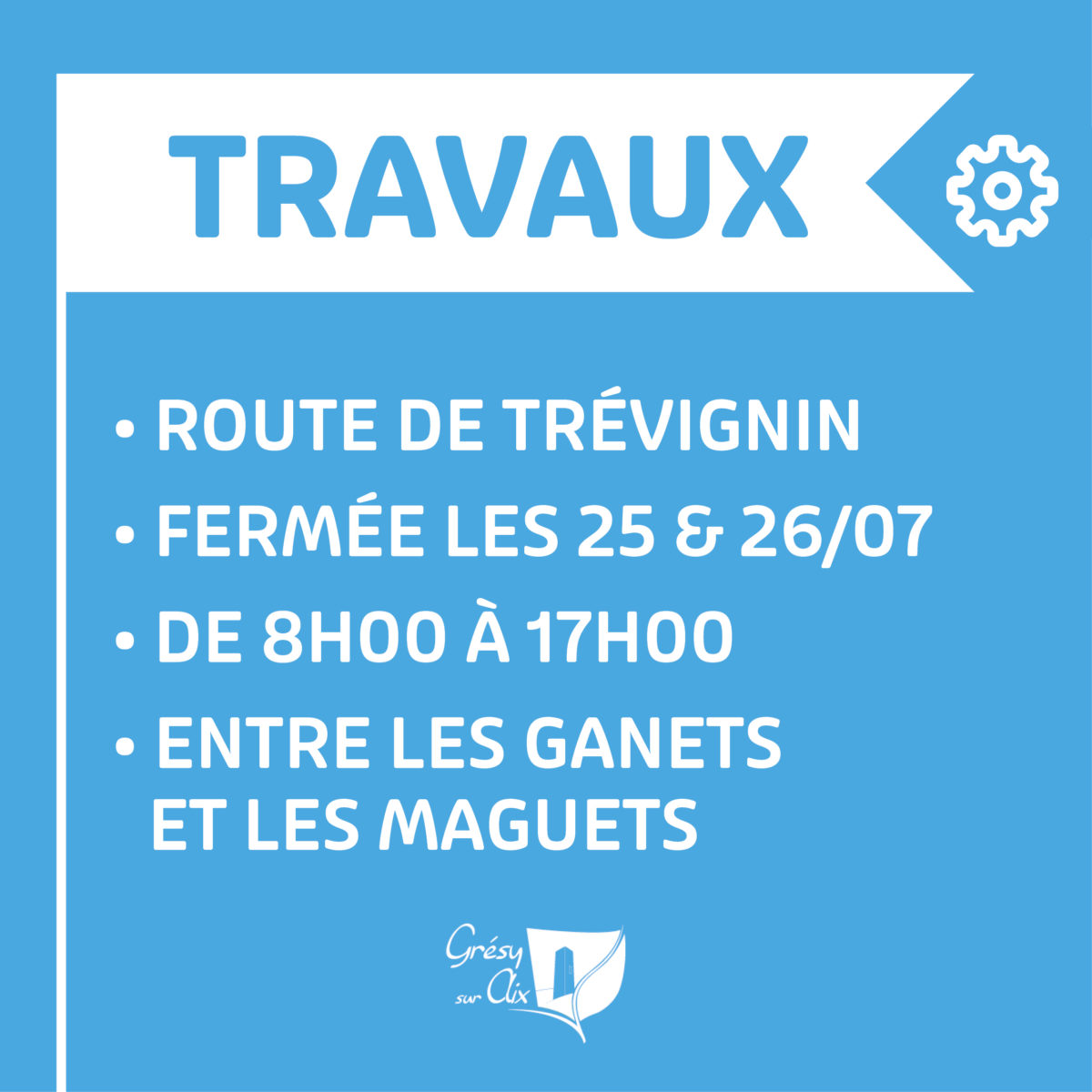 Travaux | Route de Trévignin