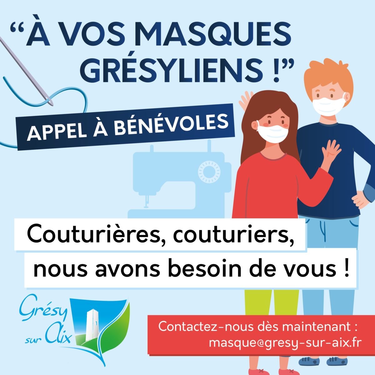 OPERATION « A VOS MASQUES GRESYLIENS ! »