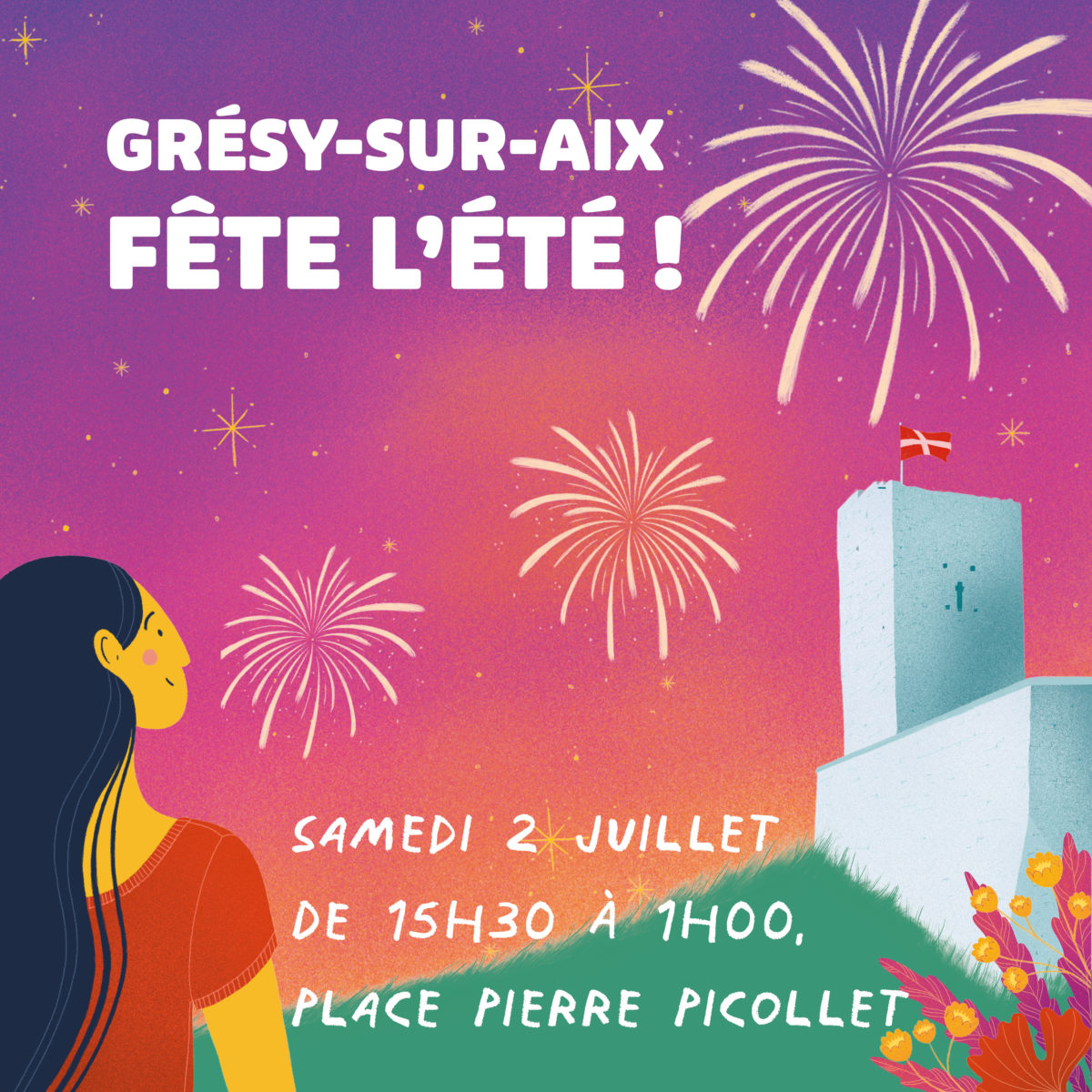Grésy-sur-Aix fête l’été !