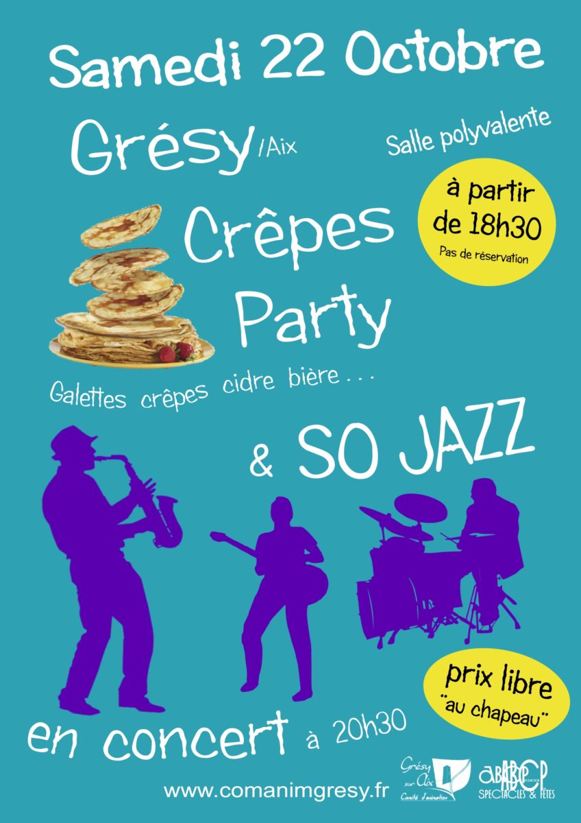 Crêpes party & concert !