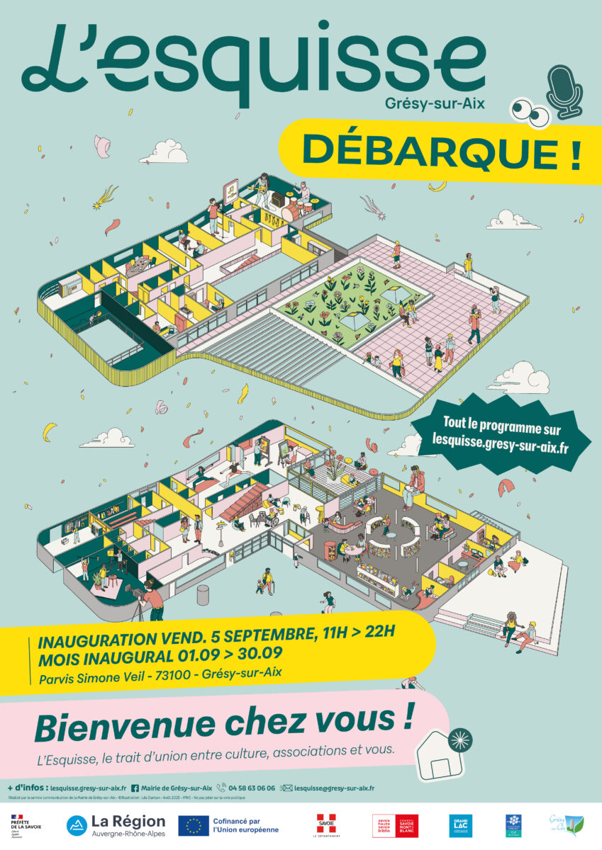 L’Esquisse débarque !